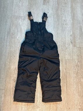 iEXTREME TODDLER BLACK SNOWSUIT OVERALLS SIZE 4T